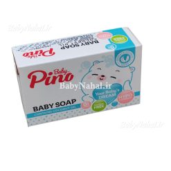 صابون نوزاد و كودك 100 گرمي حاوي روغن نارگيل pino كد 15549