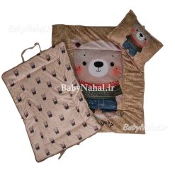 220 سرويس خواب مسافرتي مخمل Grand baby كد 15621