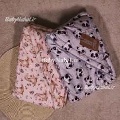 227 پتو پوليشي دورو تمام چاپ دورو تدي Grand baby كد 15631