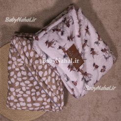 227 پتو پوليشي دورو تمام چاپ دورو تدي Grand baby كد 15631