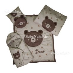 سرويس خواب دورو چاپ تدي (NL) كد 15636