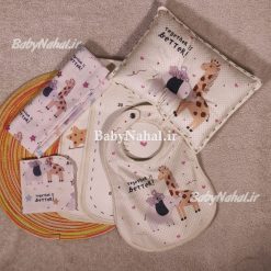 36 زيرانداز 5 تيكه مخمل چاپي پگاه (AU) كد 15584